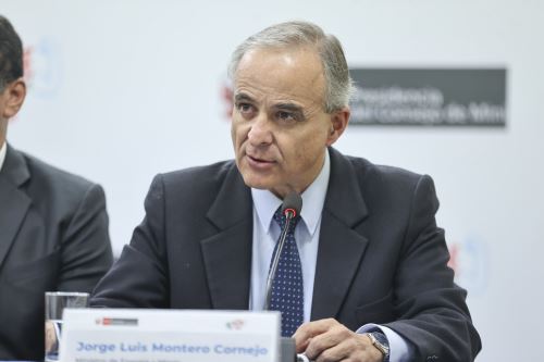 El ministro de Energía y Minas ratificó que, por única vez, se ha decidido ampliar la vigencia del proceso de formalización minera hasta el 31 de diciembre de 2025. Foto: Captura TV