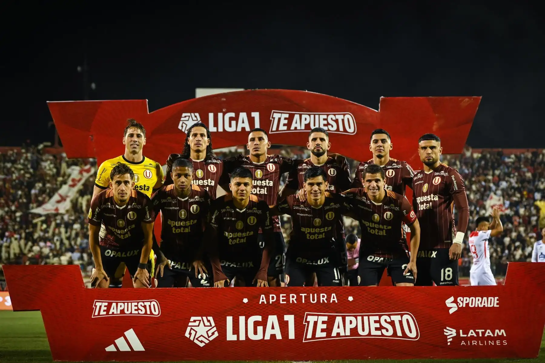 Universitario de Deportes se enfrenta a Atlético Grau  en el partido pendiente de la fecha 3 del Torneo Apertura 2025 en el Estadio Mansiche de Trujillo .
Foto: Universitario de Deportes