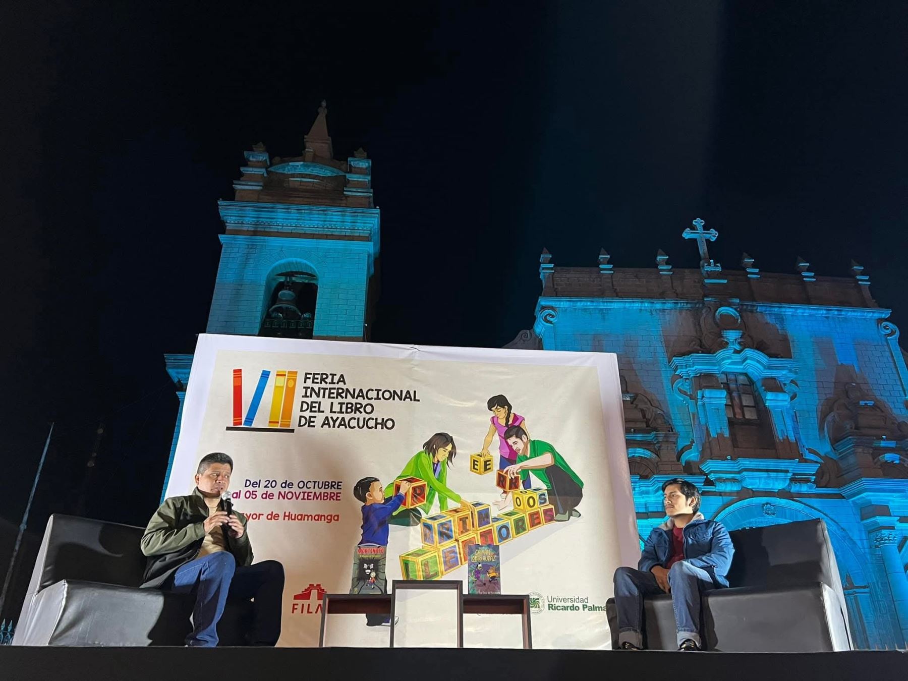 Este viernes 27 de junio empieza la IX Feria Internacional del Libro de Ayacucho que se prolongará hasta el 10 de julio. ANDINA/Difusión