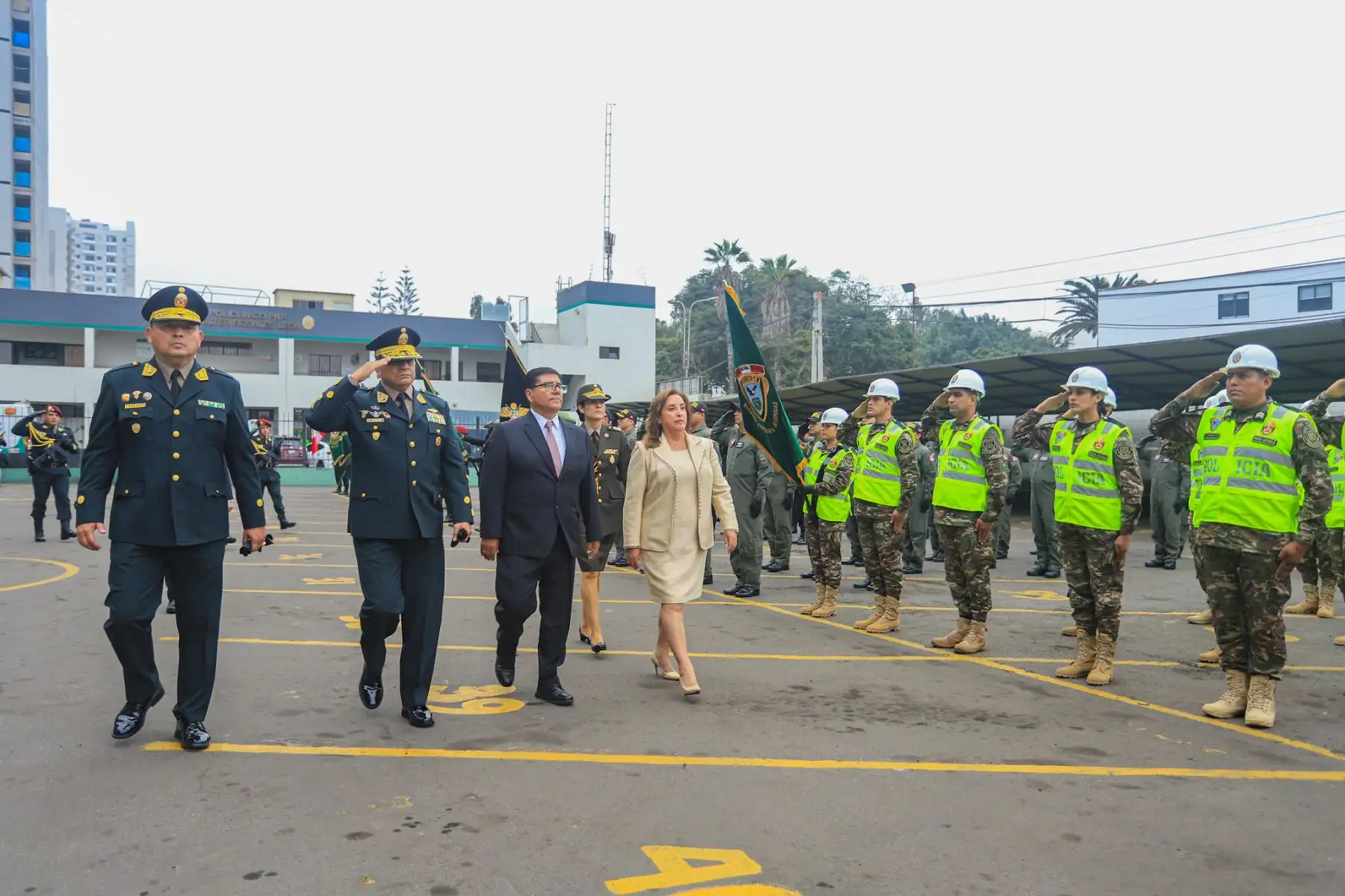 Ceremonia por el 34° Aniversario de Creación de la Dirección Antidrogas de la Policía Nacional del Perú. Foto: ANDINA/Prensa Presidencia