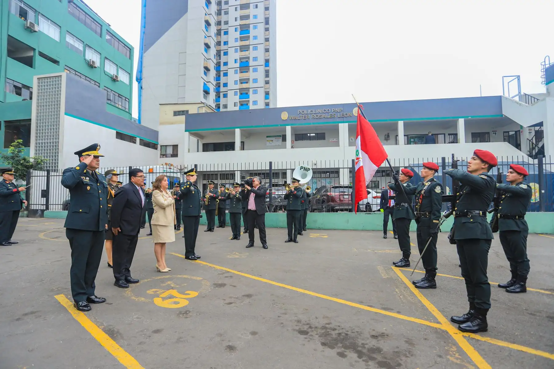 Ceremonia por el 34° Aniversario de Creación de la Dirección Antidrogas de la Policía Nacional del Perú. Foto: ANDINA/Prensa Presidencia