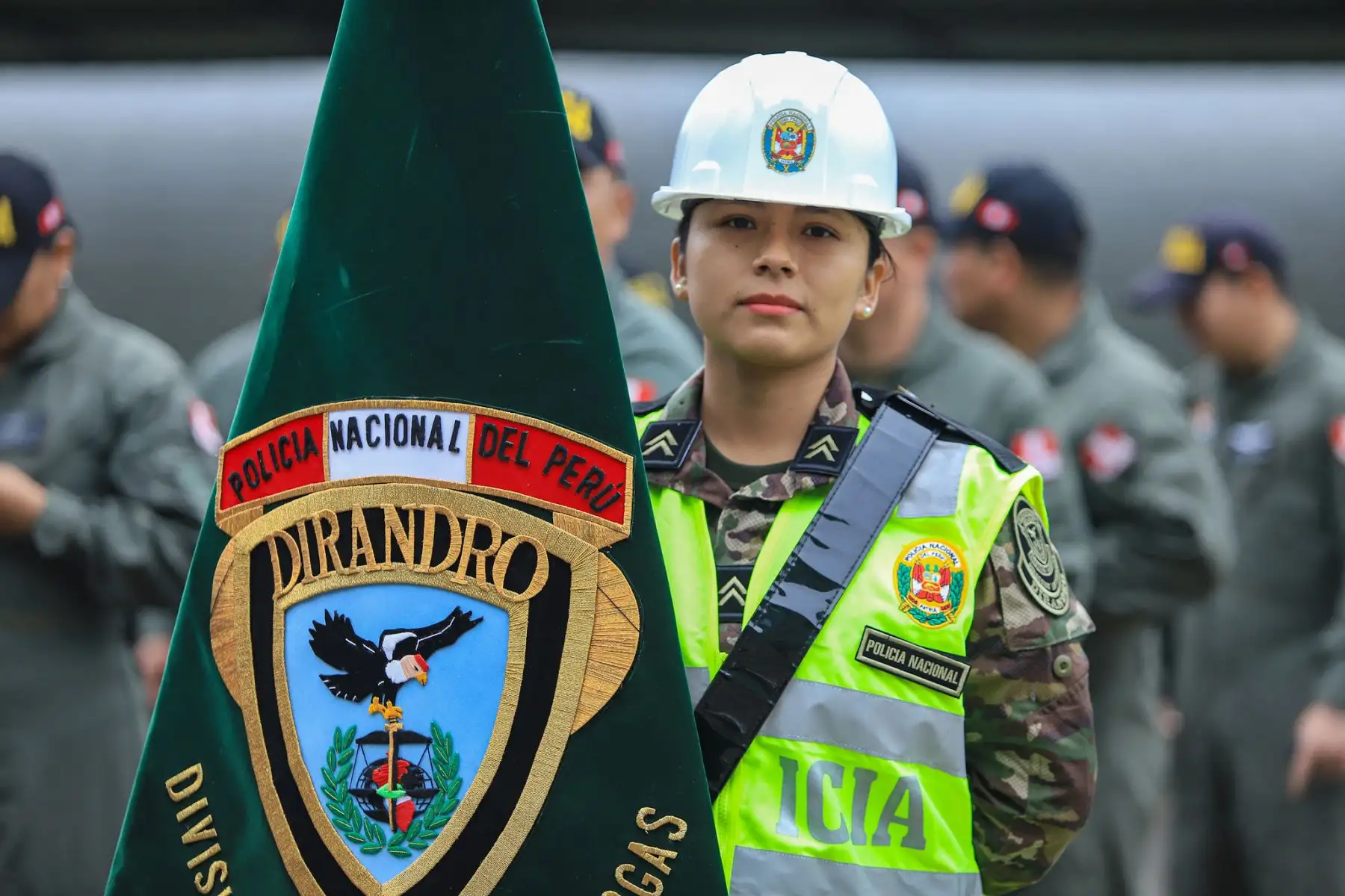 Ceremonia por el 34° Aniversario de Creación de la Dirección Antidrogas de la Policía Nacional del Perú. Foto: ANDINA/Prensa Presidencia