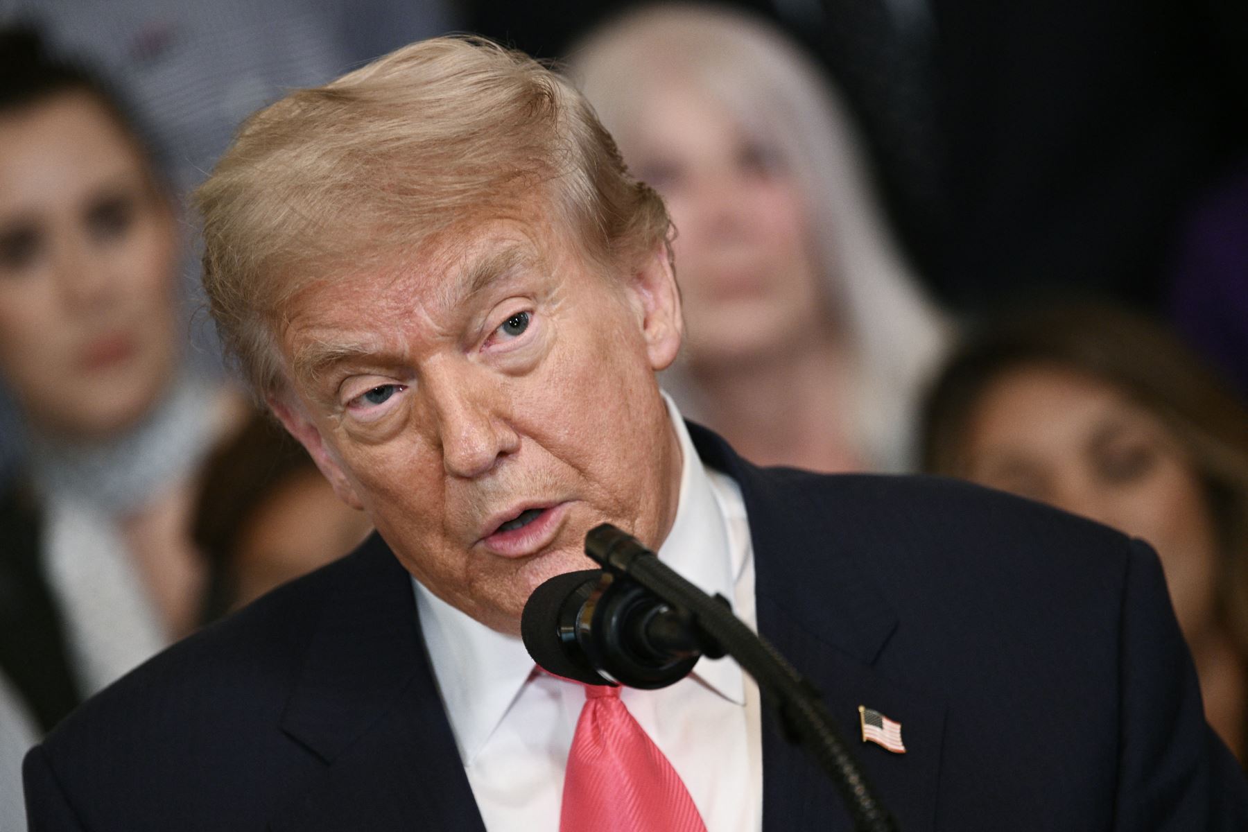 Presidente de Estados Unidos, Donald Trump Foto: AFP