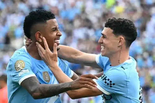 El partido entre el Machester City y el Juventus Turín corresponde a la tercera jornada del grupo G del Mundial de Clubes. Foto: AFP