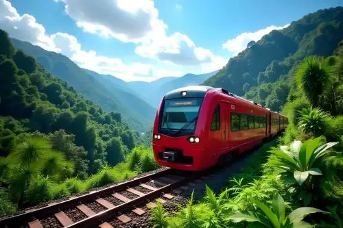 Las vías ferroviarias serán clave para la conexión con Brasil para llegar a los mercados asiáticos a través del Océano Pacífico.ANDINA/Difusión