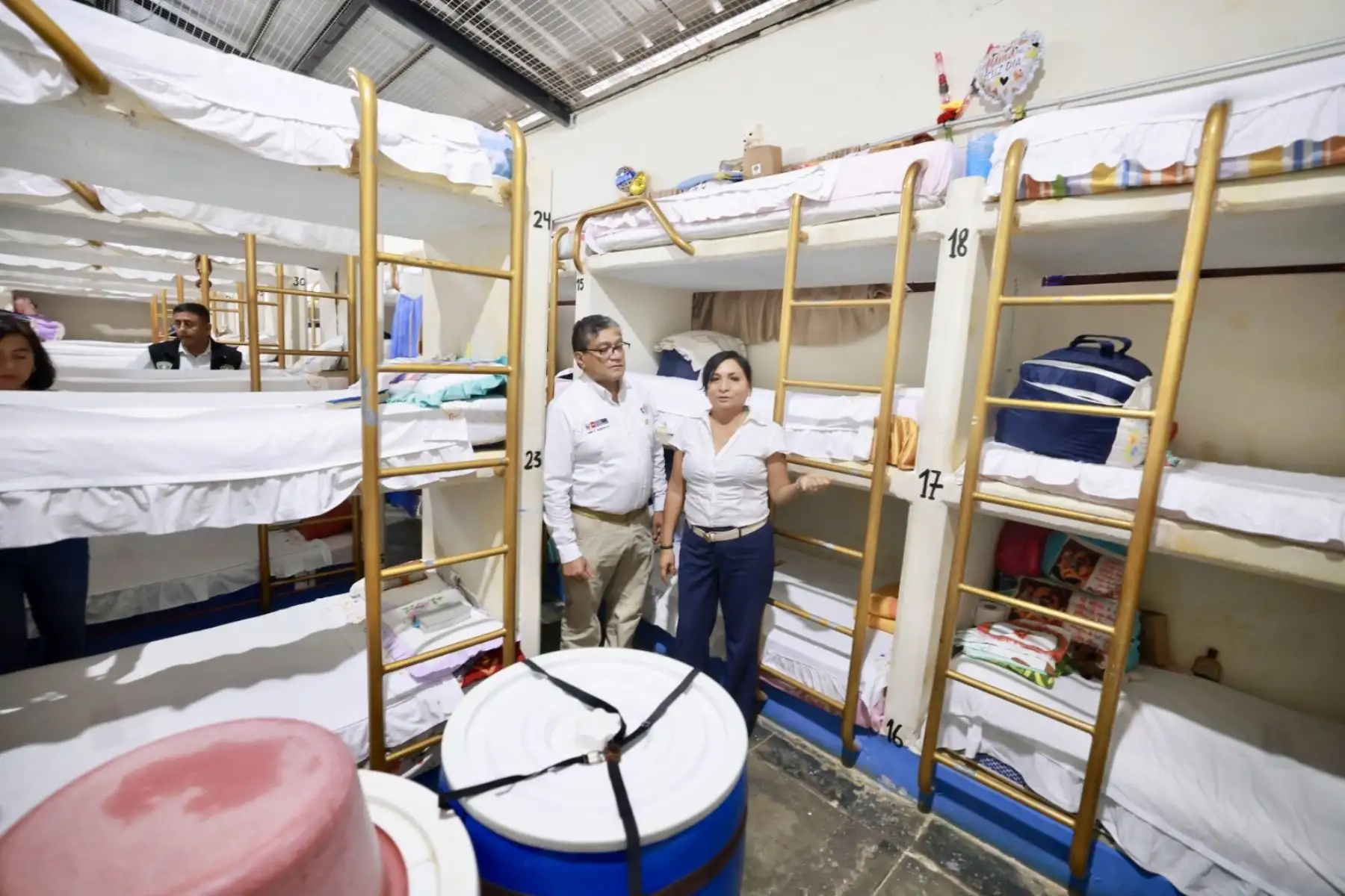 El Ministro de Justicia, Juan Alcántara  supervisó los talleres que se brindan en el Establecimiento Penitenciario Sullana  que alberga a mujeres. Foto: ANDINA/Difusión