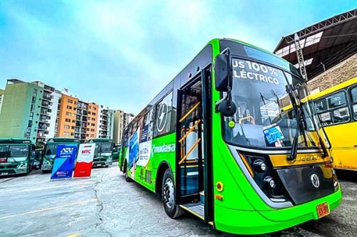Rutas Verdes: ¿Conoce que distritos unirán y cuántos buses eléctricos operarán? Foto: ANDINA/archivo.