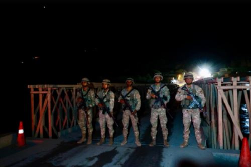 Aseguramiento del puente Chagual es parte de una estrategia más amplia para recuperar la estabilidad en la provincia de Pataz, restablecer el orden interno y brindar condiciones de seguridad a la población.