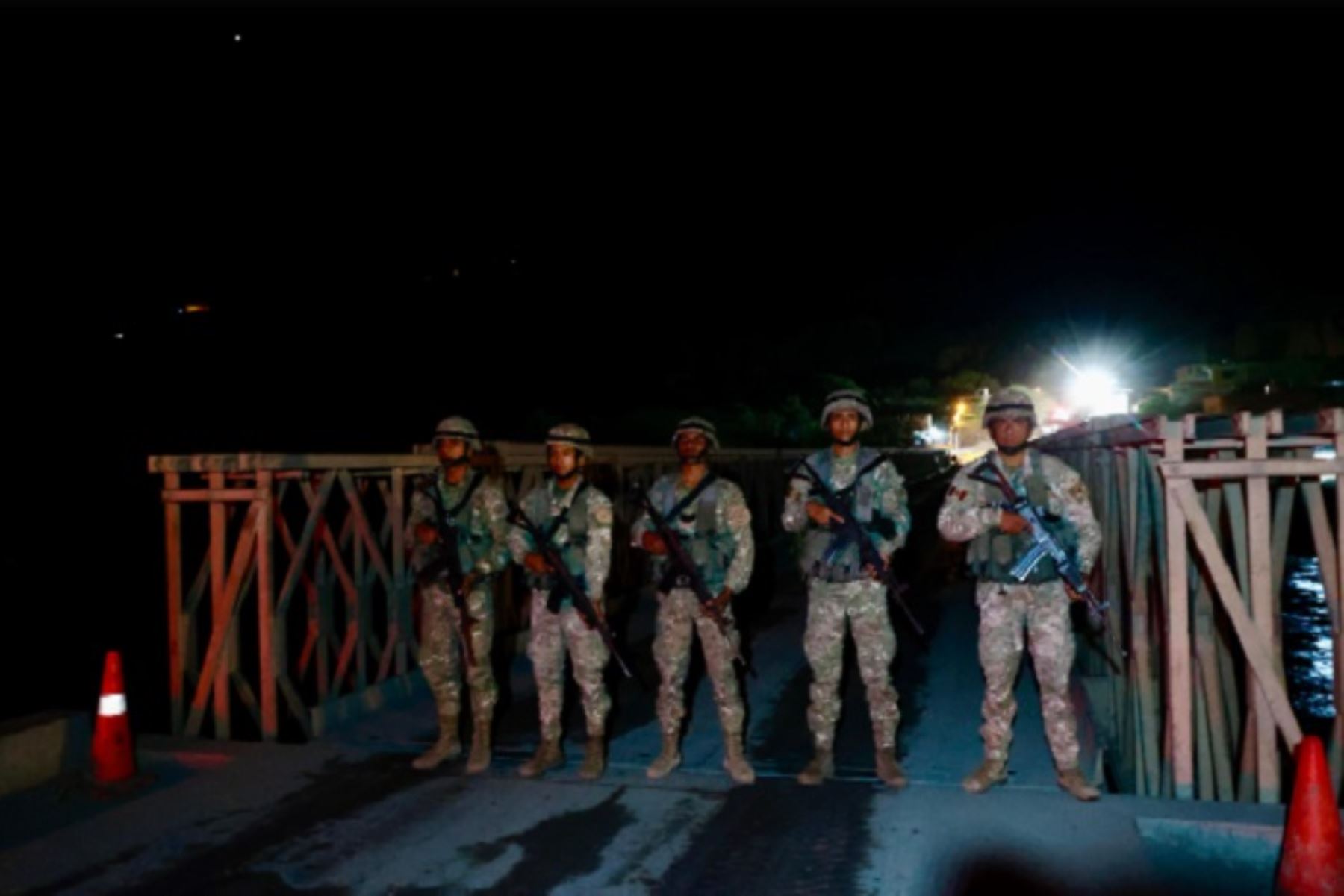 Aseguramiento del puente Chagual es parte de una estrategia más amplia para recuperar la estabilidad en la provincia de Pataz, restablecer el orden interno y brindar condiciones de seguridad a la población.