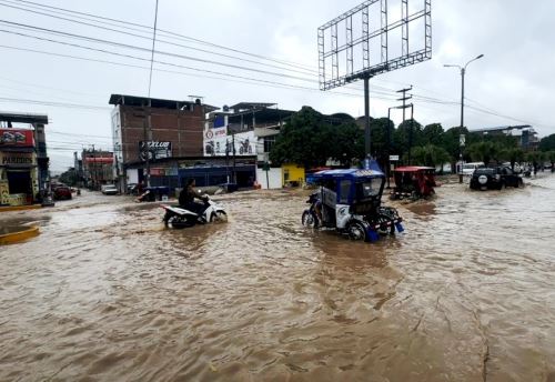 Jaén es la provincia más afectada por las lluvias intensas que se registran en Cajamarca. El miércoles 25 de junio las fuertes precipitaciones registraron un acumulado de 24 milímetros, informó el Senamhi. ANDINA/Difusión