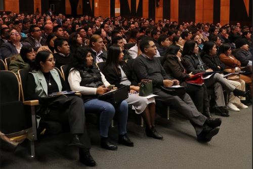 OECE: Más de 92,500 capacitados en 2025 sobre temas de la nueva Ley General de Contrataciones Públicas. Foto: ANDINA/Difusión