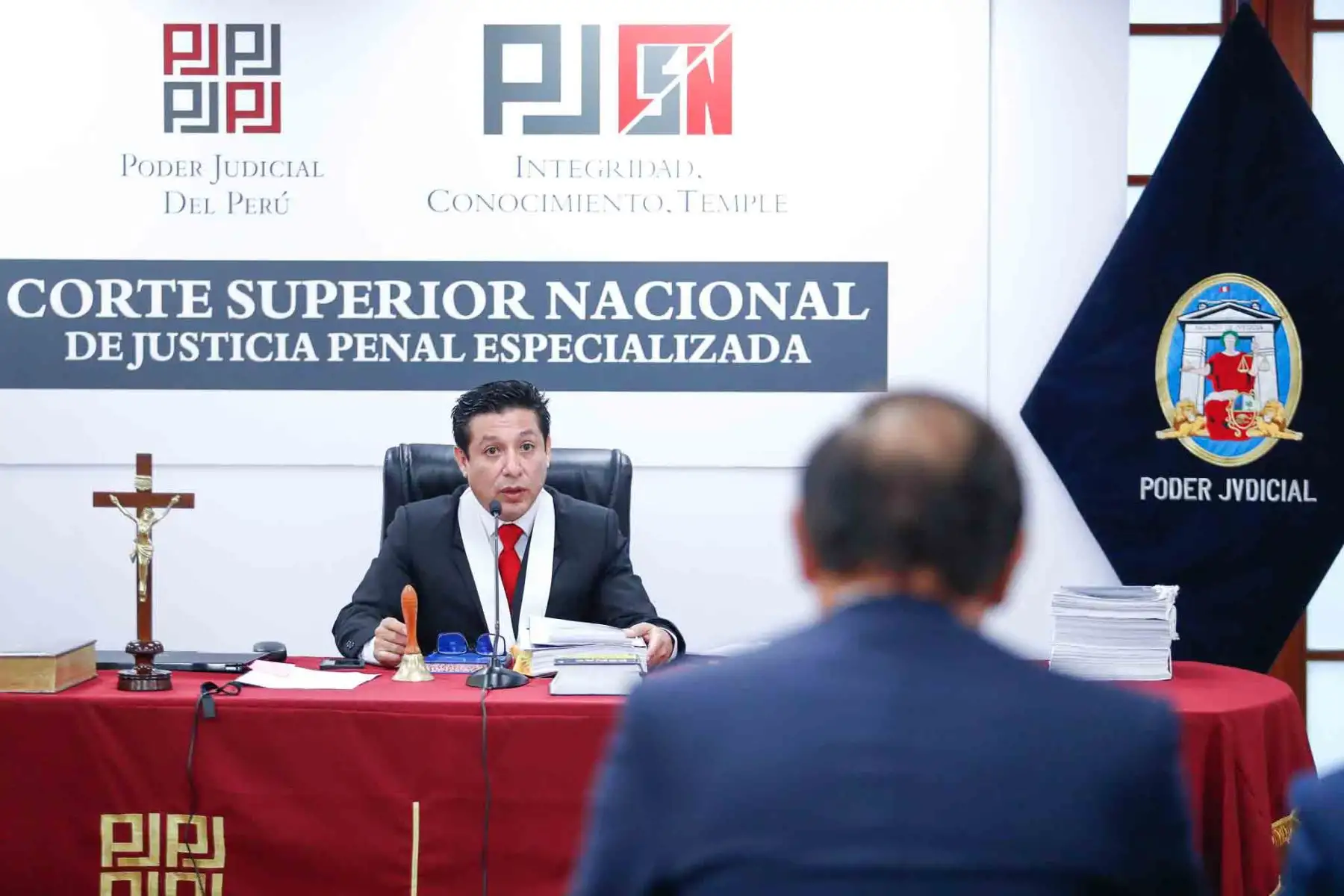 Hoy viernes 27 de junio de 2025 continúa la audiencia de pedido de prisión preventiva de 6 meses contra el expresidente de la República Martín Vizcarra, por los casos de corrupción cuando fue gobernador regional de Moquegua en el 2011-2014, desde la Corte Superior Nacional de Justicia Penal Especializada ubicada en el Cercado de Lima. Foto: ANDINA/Daniel Bracamonte