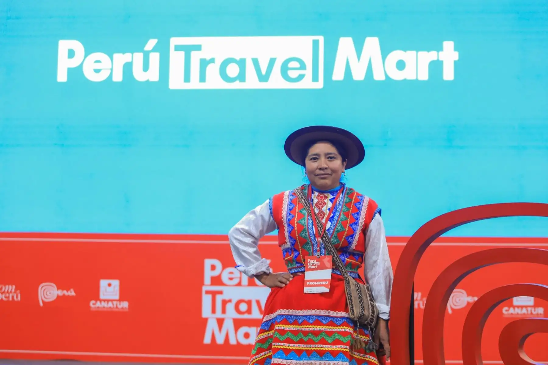 La presidenta de la república Dina Boluarte inaugura el Perú Travel Mart 2025, la principal rueda de negocios turísticos del país. Foto: ANDINA/ Prensa Presidencia