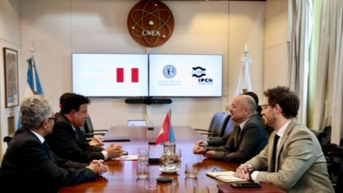 IPEN fortalece su cooperación con Argentina en el uso pacífico de energía nuclear. Foto: ANDINA/Difusión