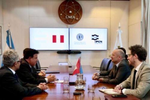 IPEN fortalece su cooperación con Argentina en el uso pacífico de energía nuclear. Foto: ANDINA/Difusión