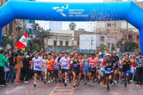 La Carrera IPD 5K el Papa es Peruano concitó la presencia de casi 10 mil personas