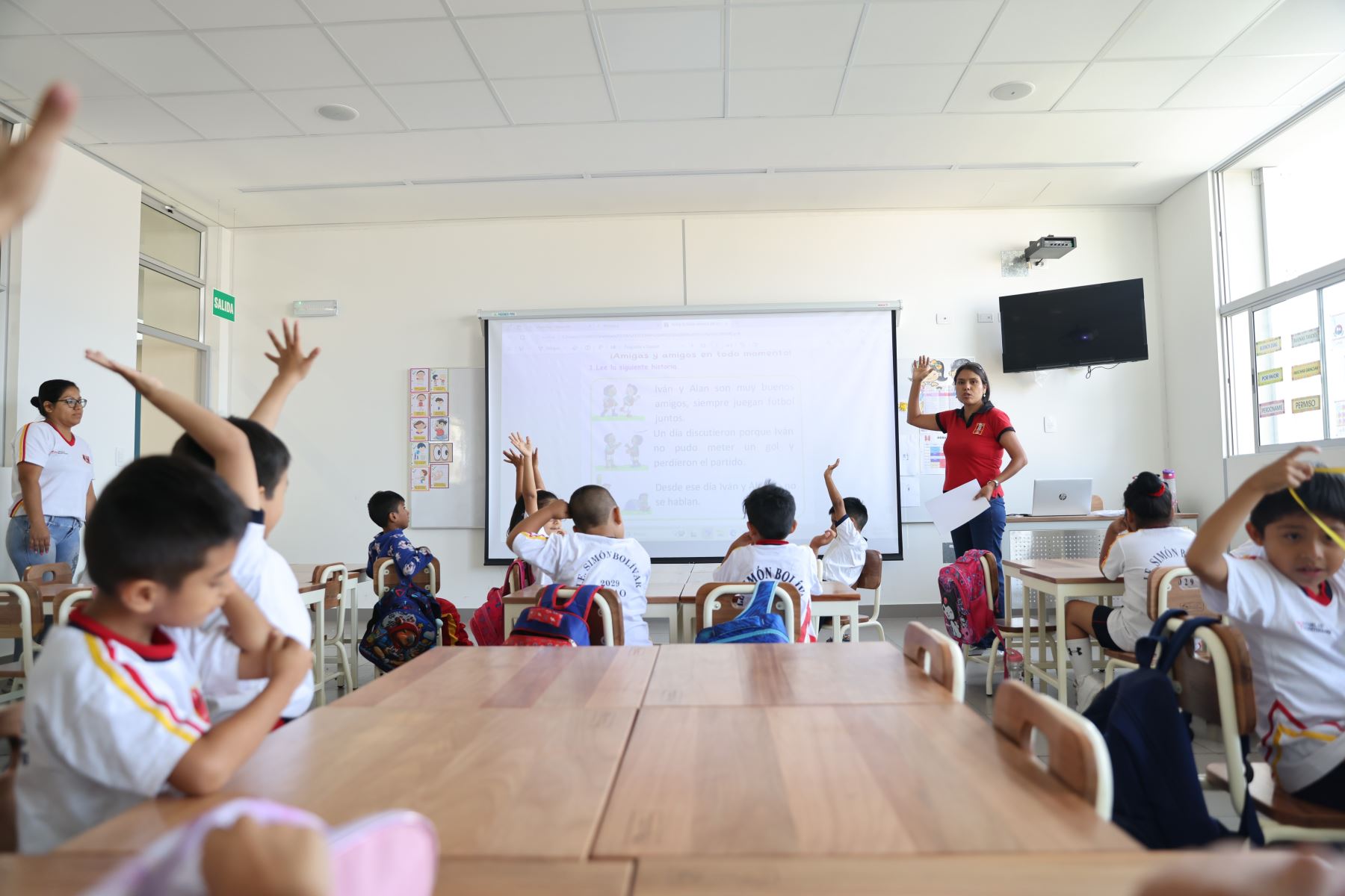 Viceministra del Minedu destaca que más docentes están en Carrera Pública Magisterial. Foto: ANDINA/Difusión