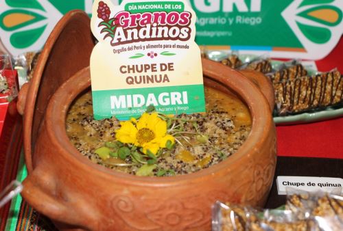 Promueven consumo de quinua, kiwicha y otros granos andinos para combatir la anemia. Cortesía Midagri