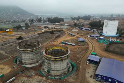Este proyecto beneficiará a más de 317,000 habitantes de los distritos de Lurigancho y San Antonio de Huarochirí, que podrán evacuar sus aguas servidas hacia dicho sistema de tratamiento. Foto: ANDINA/Difusión