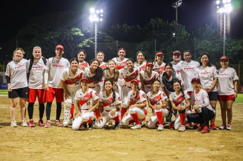 El equipo peruano de softbol comienza a repuntar