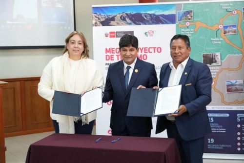 Programa de Inversión busca mejorar las condiciones para el desarrollo de la actividad turística en el corredor turístico Arequipa – Colca, mediante 33 iniciativas de inversión multisectorial