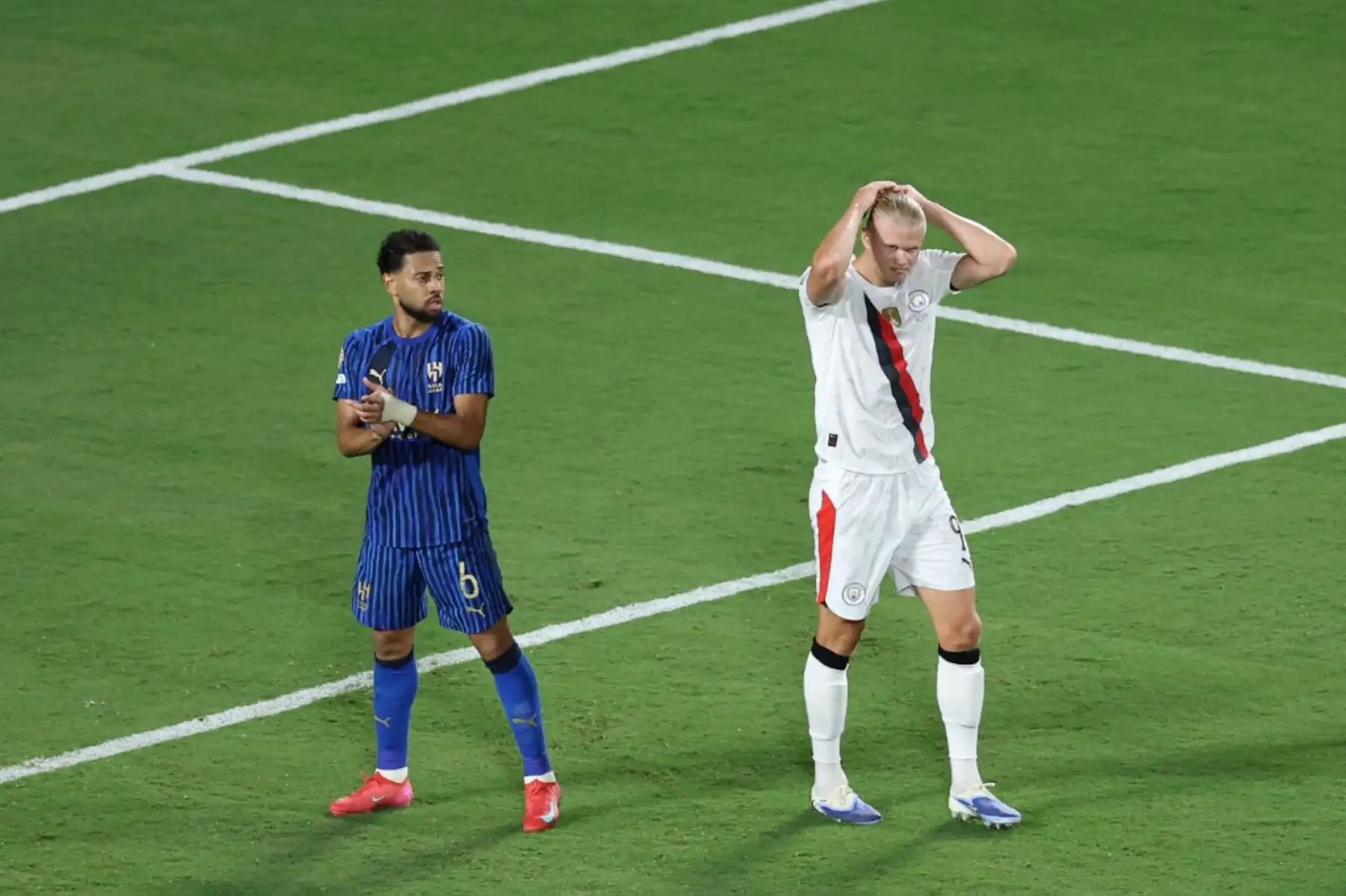 Es la primera vez que Al Hilal supera a un campeón europeo en una edición del Mundial de Clubes. Foto: AFP