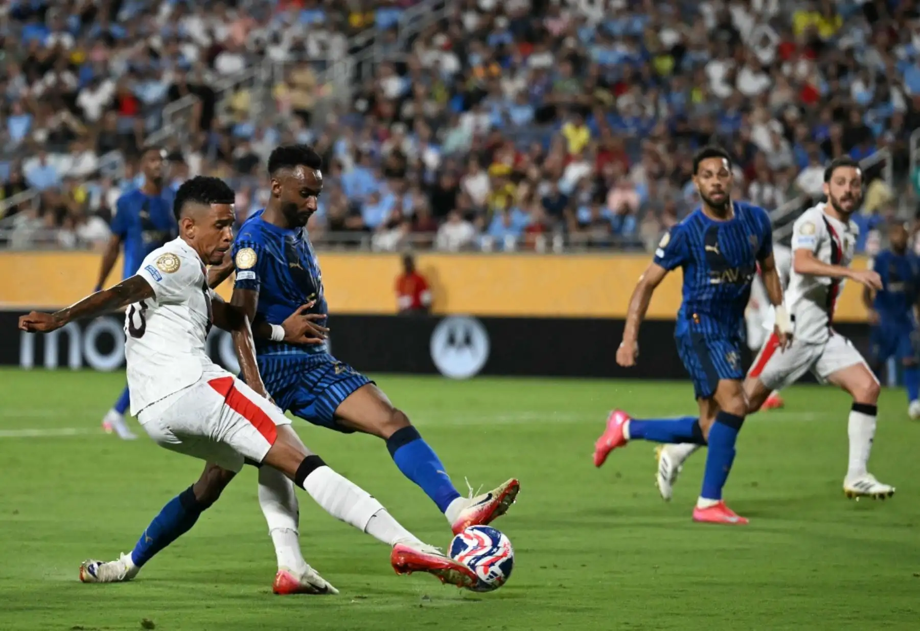 El encuentro entre Al Hilal y Manchester City se disputó en el Exploria Stadium de Orlando ante más de 25,000 espectadores. Foto: AFP