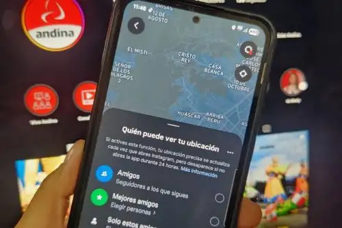 Instagram ubica a tus contactos en un mapa en base a su localización más reciente. Foto: ANDINA