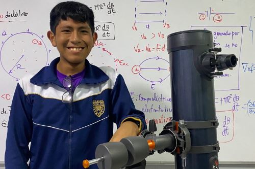 El Seminario Permanente de Astronomía y Ciencias Espaciales (SPACE) de la Facultad de Ciencias Físicas (FCF) Universidad Nacional Mayor de San Marcos (UNMSM) dio a conocer los resultados finales de la IX Olimpiada Peruana de Astronomía y Astronáutica 2025 (OPEAA2025). Foto: UNMSM
