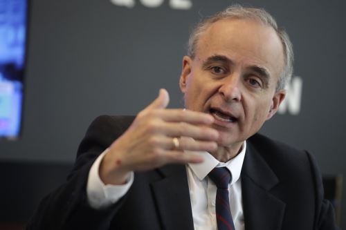 Ministro de Energía y Minas, Jorge Montero Cornejo. ANDINA/Eddy Ramos