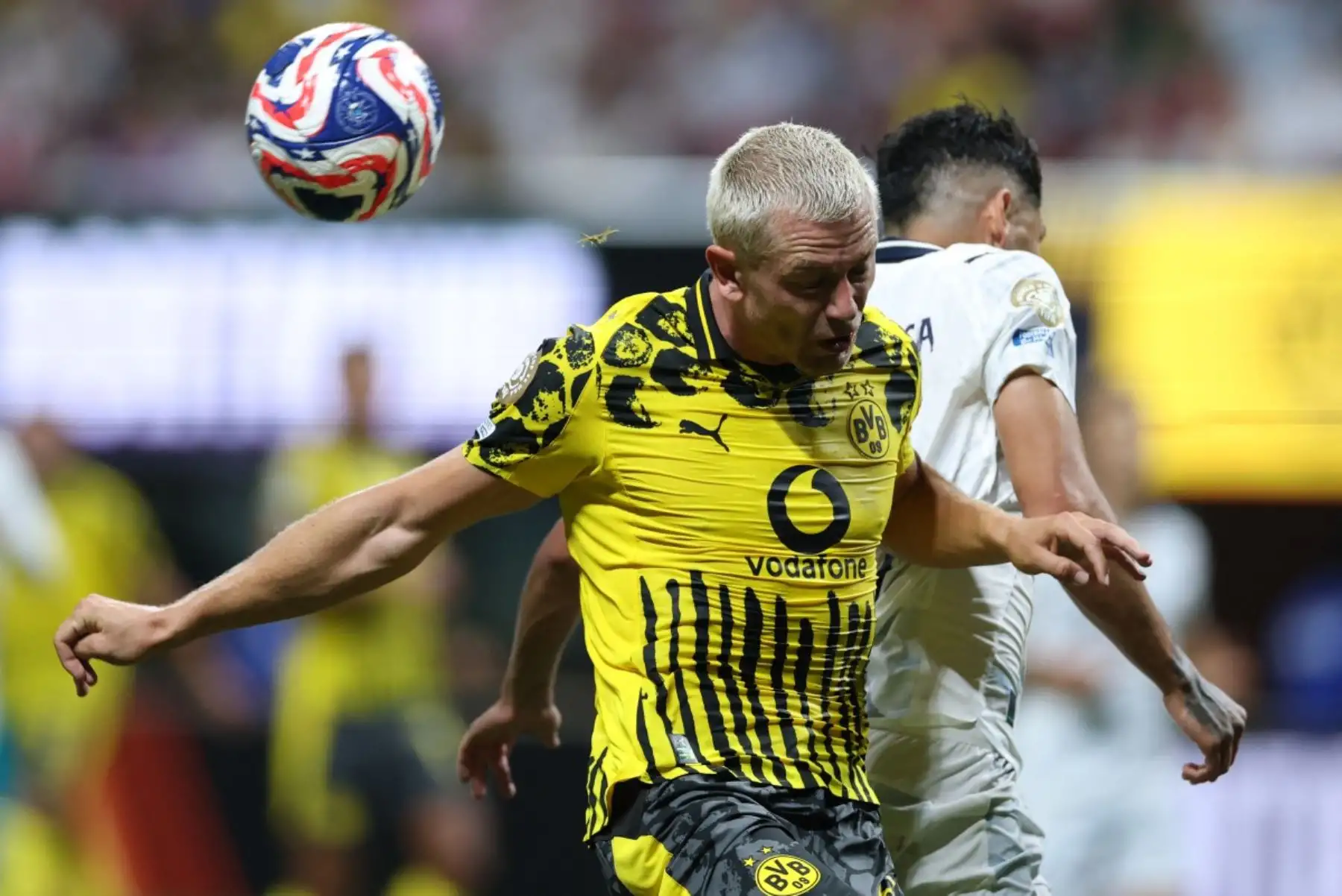 Monterrey se quedó corto en su sueño internacional pese a una sólida fase de grupos; Borussia Dortmund fue más eficaz y avanzó con justicia a la siguiente ronda. Foto: AFP