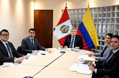 Perú y Colombia reanudan cooperación bilateral contra el tráfico ilícito de drogas