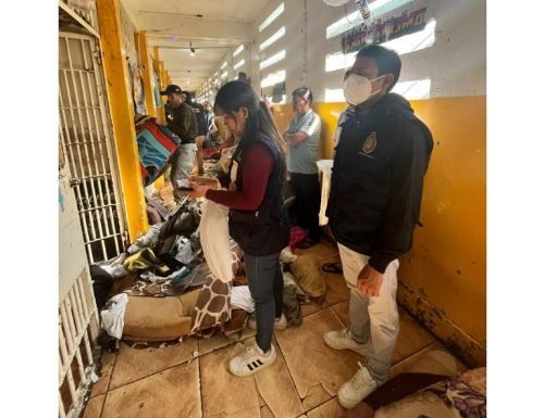 La Fiscalía Especializada contra la Criminalidad Organizada (Feccor) de Piura encabezó una requisa en el penal Río Seco donde se incautó celulares usados para cometer delitos de extorsión. ANDINA/Difusión