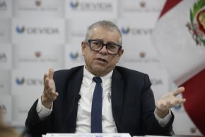 Entrevista a Carlos Figueroa Henostroza, presidente ejecutivo de Devida.
Foto: ANDINA/ Eddy Ramos 
