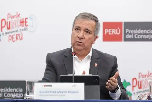 Ministro de Economía y Finanzas, Raúl Pérez Reyes. ANDINA/Difusión