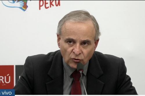Ministro de Energía y Minas, Jorge Luis Montero. ANDINA/Difusión