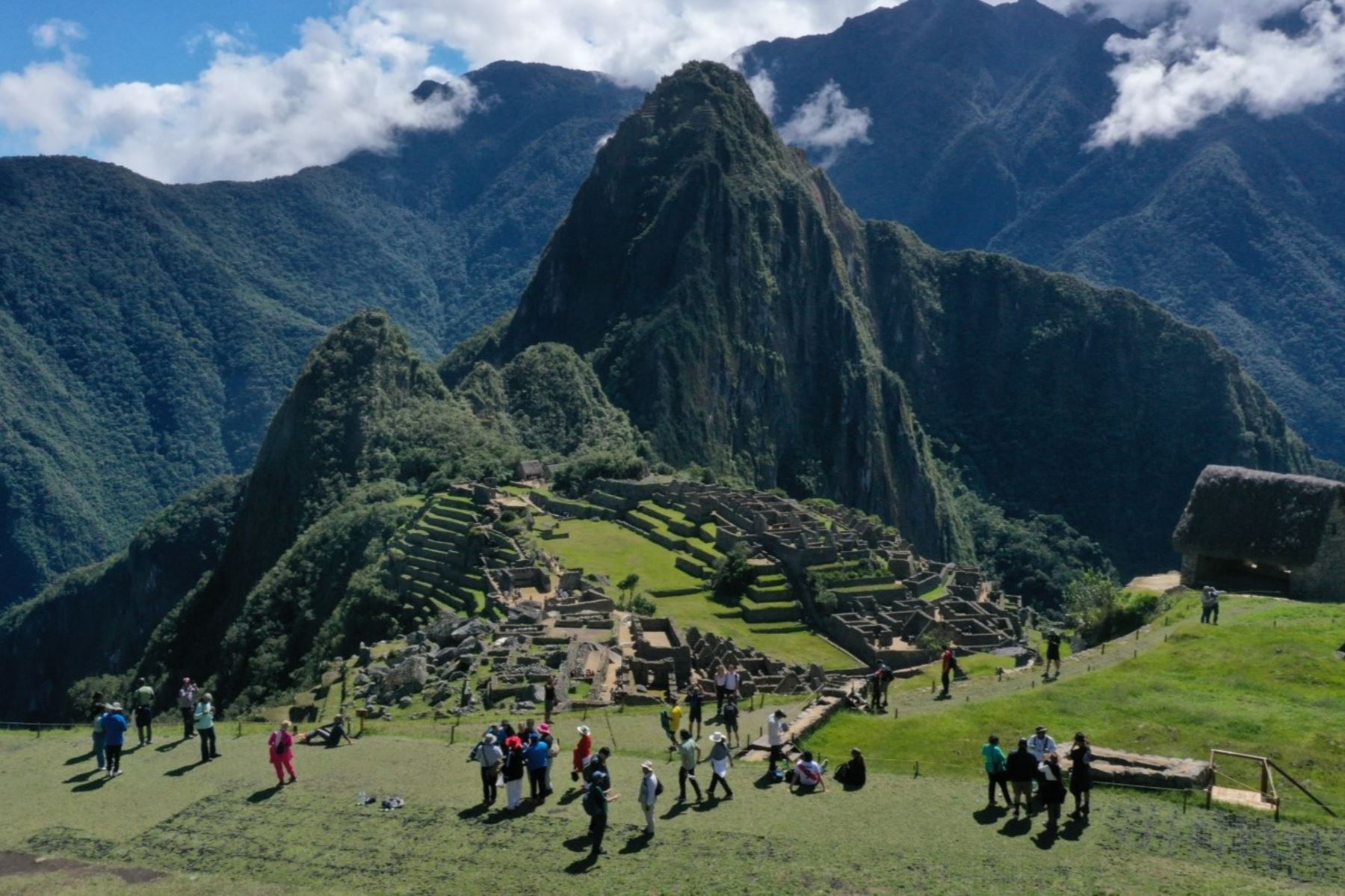 Las autoridades de la UGM coincidieron en señalar que Machu Picchu no está en riesgo ni ha sido declarado como sitio en peligro por la Unesco. Foto: Mincul
