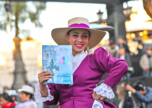 Más de 75 actividades culturales, deportivas y gastronómicas se desarrollarán en Arequipa durante  agosto por el 485.° aniversario de la fundación de la ciudad blanca. ANDINA/Difusión
