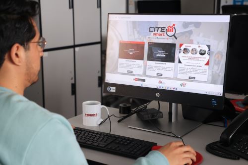 Plataforma Cite Smart del ITP del Ministerio de la Producción para apoyar a las mypes. Foto: Cortesía.