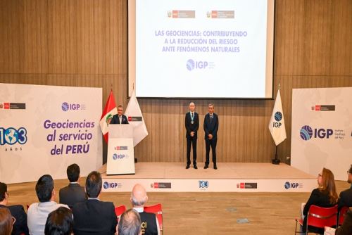 Titular del Minam reafirmó el compromiso del Gobierno con el fortalecimiento y promoción de la ciencia y la tecnología para prevenir posibles eventos extremos por fenómenos naturales.