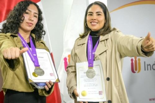 El Indecopi reconoció a las inventoras peruanas que hicieron historia en la Exposición Internacional de Inventos de Mujeres de Corea – KIWIE 2025, celebrada en Corea del Sur, Foto: Cortesía.