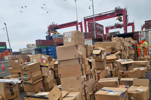 Sunat evitó contrabando millonario en el Puerto del Callao. ANDINA/Difusión