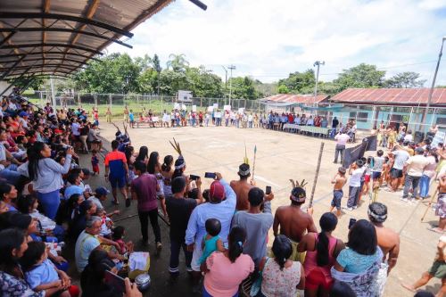 Consulta previa por el Lote 8. Foto: Cortesía.