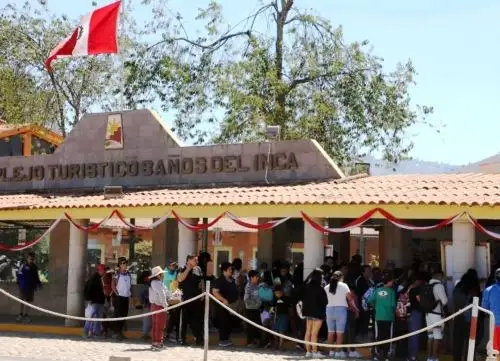 Los Baños del Inca es uno de los atractivos turísticos que destacan en Cajamarca que espera el arribo de más de 40,000 visitantes durante el feriado largo por Fiestas Patrias. ANDINA/Difusión