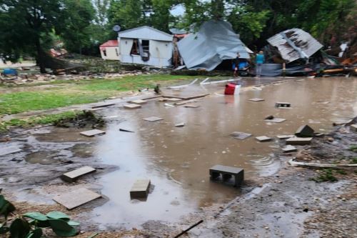 Fuertes lluvias han ocasionado serios estragos en Texas, Estados Unidos. Foto: ANDINA/Difusión