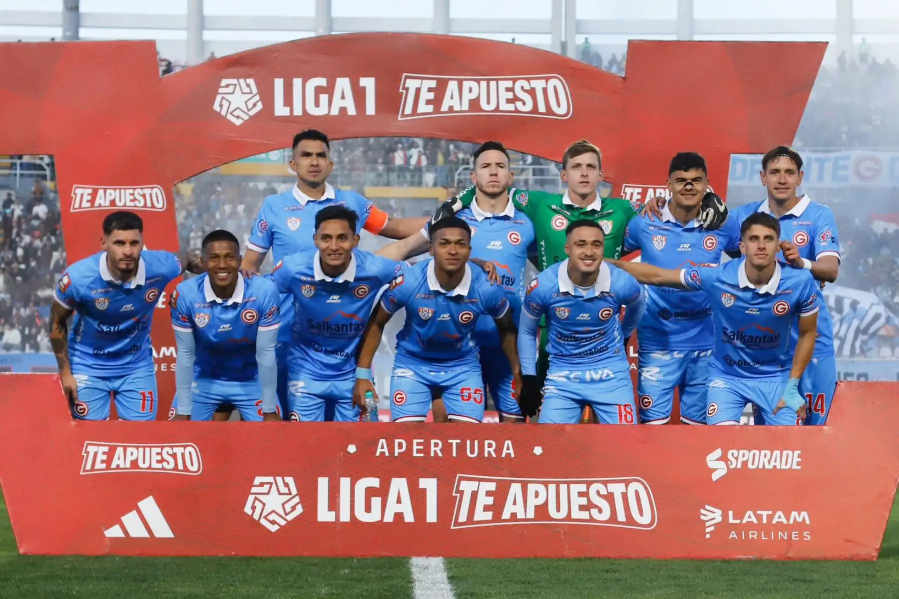 Deportivo Garcilaso juega ante Universitario de Deportes por la fecha 18 del Torneo Apertura de la Liga 1 en Cusco. 
Foto: Universitario