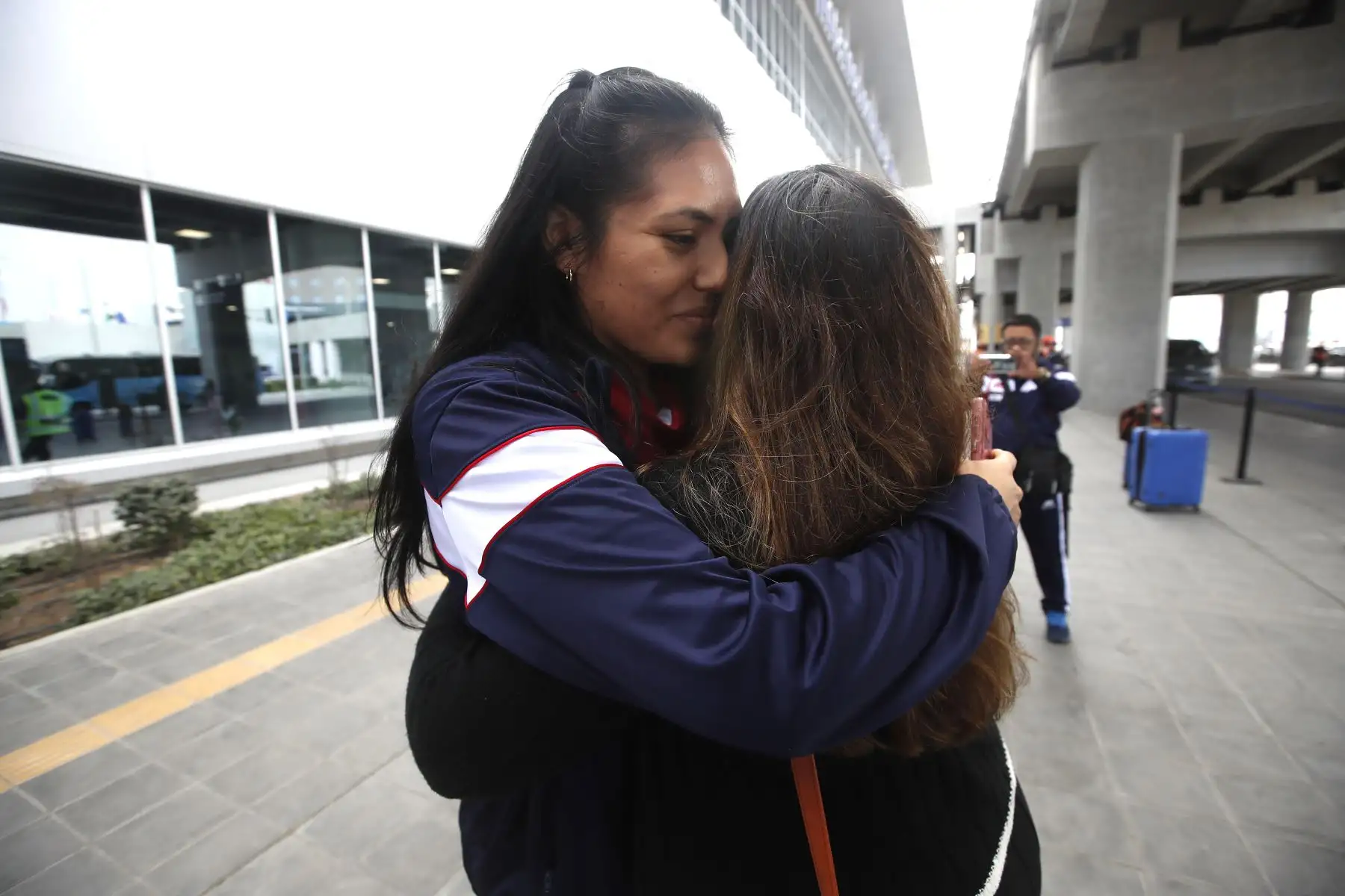 Selección Peruana llega al Nuevo Aeropuerto Internacional Jorge Chávez tras su histórica participación en la Copa América de Vóley.
Foto: ANDINA/Eddy Ramos