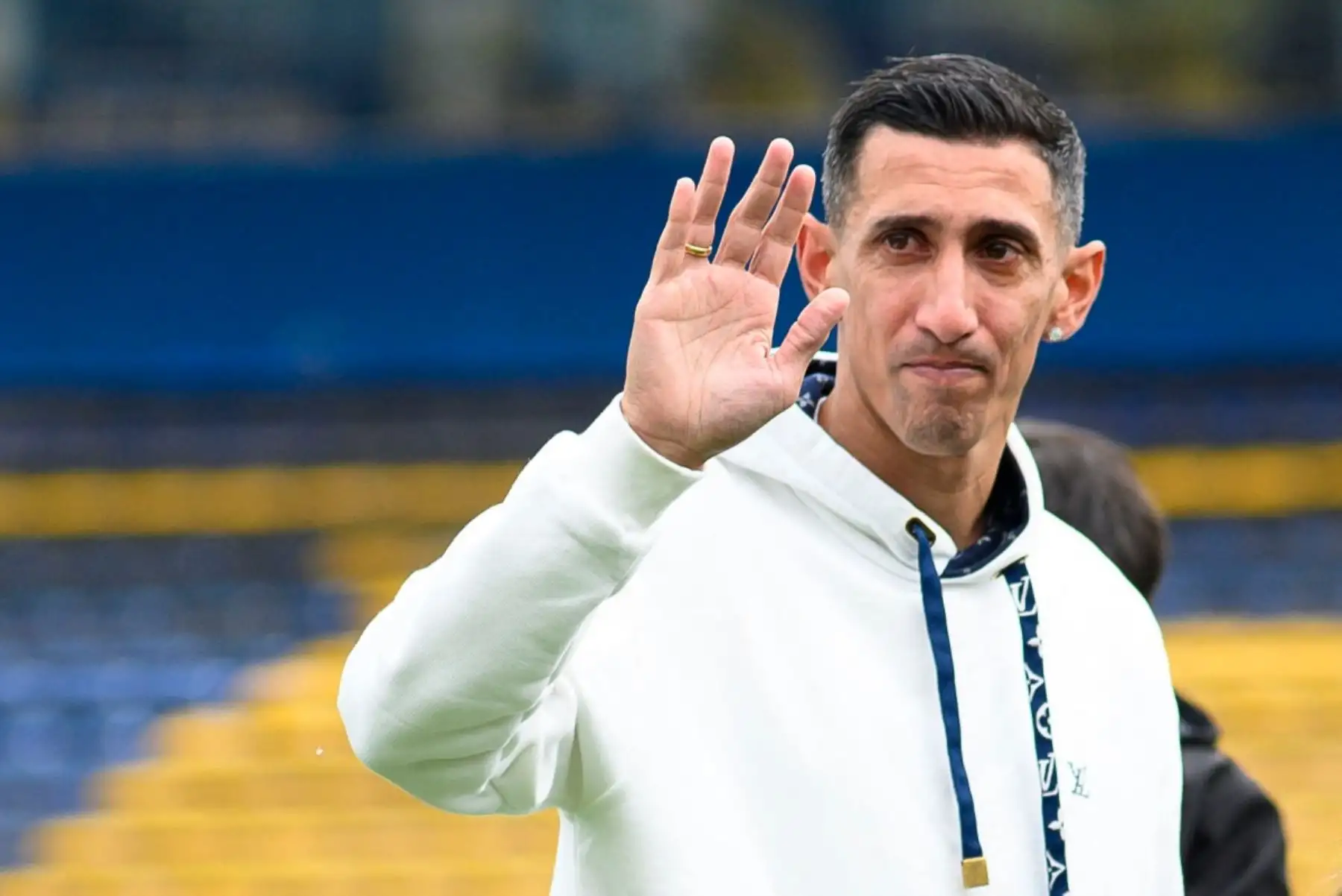 Desafío local. Di María reconoció que el fútbol argentino es “más duro”, pero se mostró listo para afrontarlo. Foto: AFP