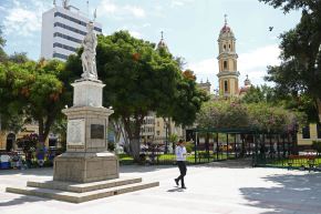 Piura y otras ciudades costeras de esta región soportarán altas temperaturas por la influencia del fenómeno El Niño Costero. ANDINA/Daniel Bracamonte