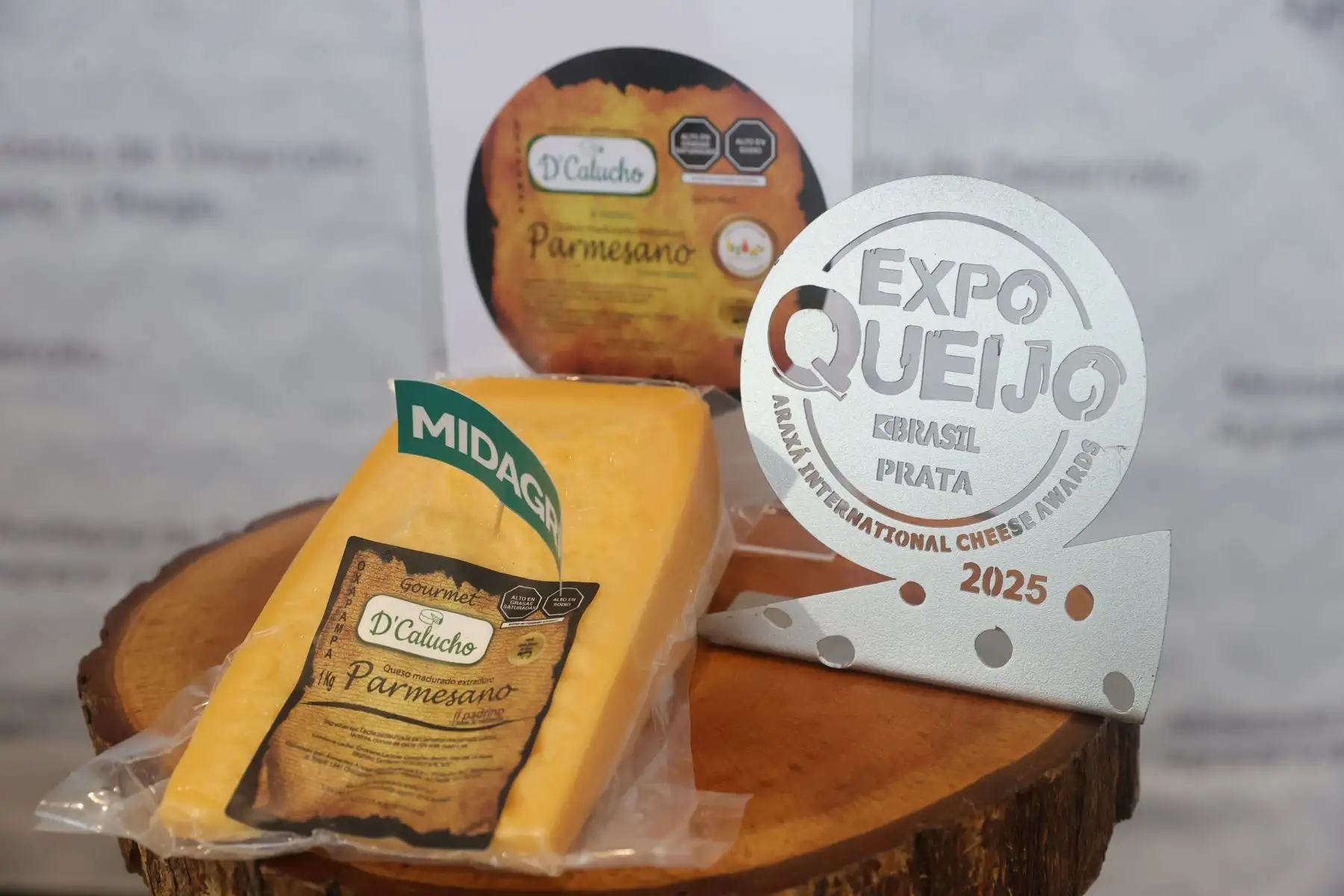El queso parmesano madurado D´Calucho de Oxapampa gano la medalla de plata.  Foto: ANDINA/Melina Mejía